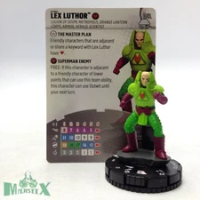 Heroclix DC Notorious set Lex Luthor #001 Common figure w/card!