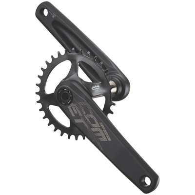 FSA Comet Modular Crankset - 170mm, 11/12-Speed, 32t, Black 313-0337433050