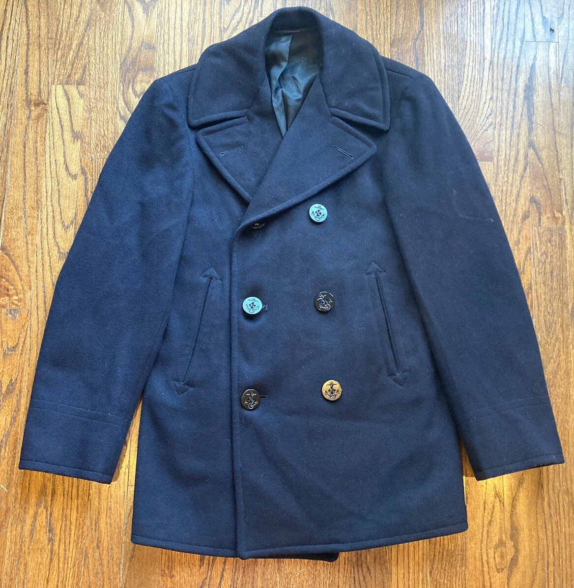 Navy Issue Pea Coat In Original Vietnam War Uniforms for sale | eBay