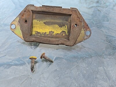 1970 1971 1972 1973 Camaro Z28 License Plate Light Assembly