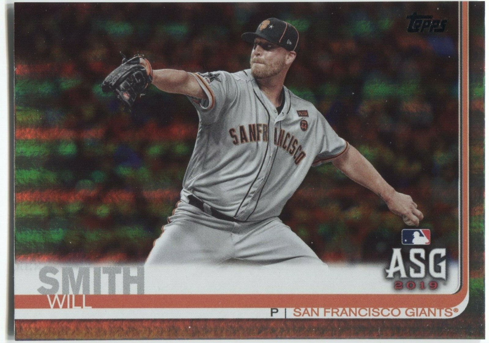 WILL SMITH 2019 Topps Update RAINBOW FOIL - SAN FRANCISCO GIANTS - #US135
