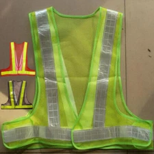 Hi Vis Reflective Safety Vest High Viz High Visibility Mesh Waistcoat Colours