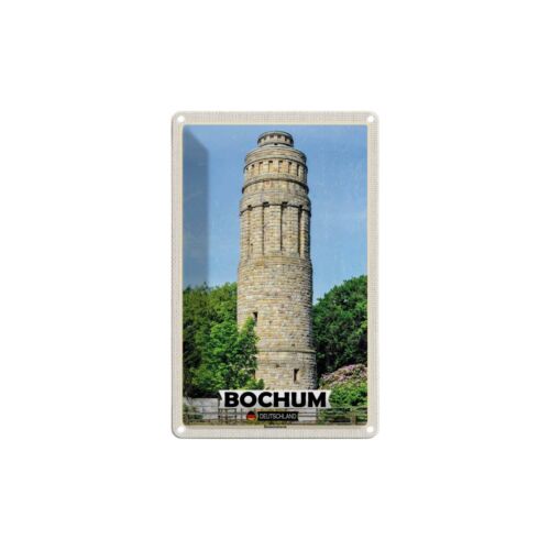Blechschild 18x12 cm Bochum Bismarkturm - Afbeelding 1 van 1