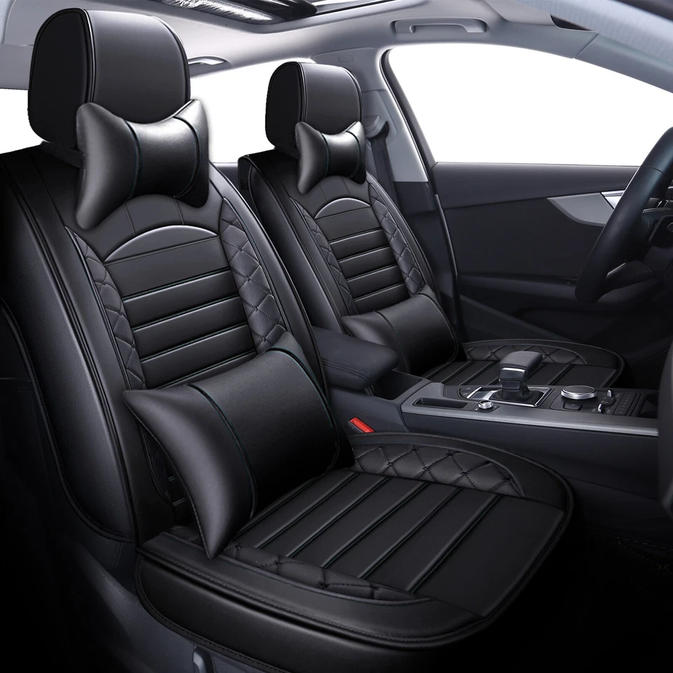 For Mitsubishi Magna 1985-2005 Full Set Car 5PCS Seat Covers Front+Rear Cushion - image 4 of 4