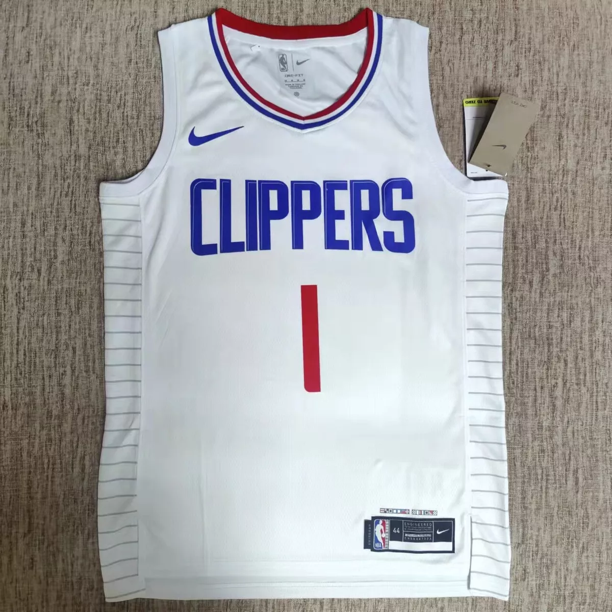 Clippers jersey white hotsell