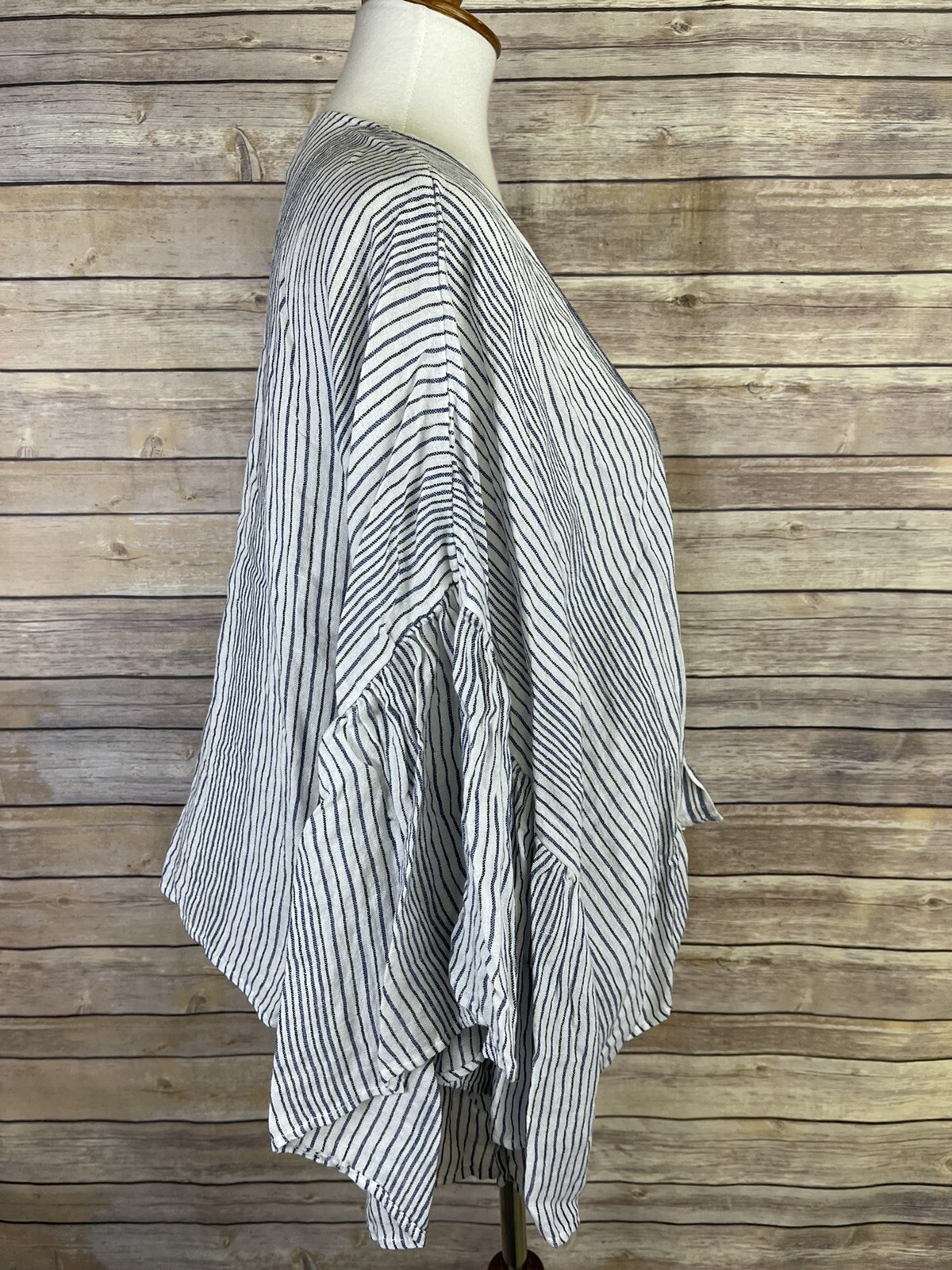 Universal Thread OSFM Kimono Ruffled Sleeves Open… - image 7