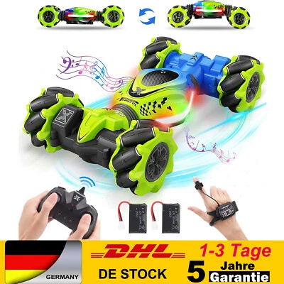 MARKENLOS Stunt Car RC Offroad 4WD 2.4GHz Kinder Ferngesteuertes Spielzeug Auto 360° Flip