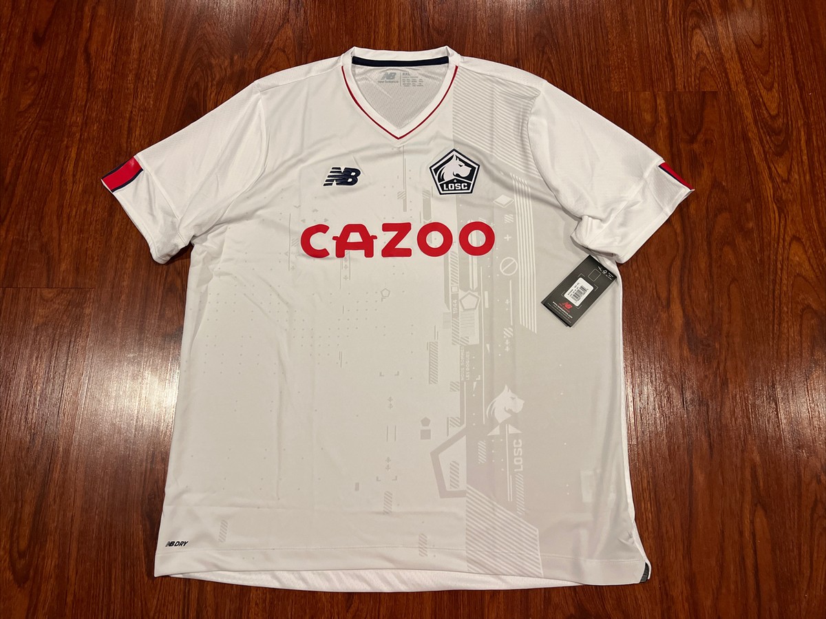 2022-23 New Balance Men's Lille OSC LOSC Away Soccer Jersey 2XL