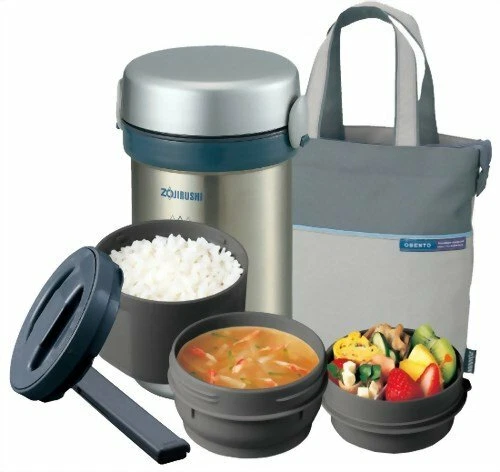 Zojirushi Thermal insulation lunch box Stainless steel lunch jacket - Picture 1 of 1