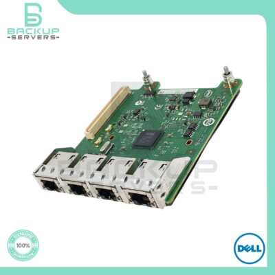 R1XFC Dell Intel I350 4-Port 1Gbps RJ-45 PCI-Express 2.0 Network Daughter Card