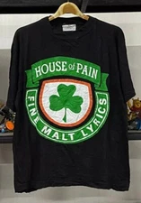 House Of Pain Band Black Short Sleeve Cotton T-shirt Unisex S-5XL KH13266