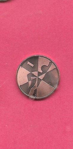 GIBRALTAR 2019 ISLAND GAMES PENNY UNCIRCULATED-UNC MINT-BU COMMEMORATIVE COIN