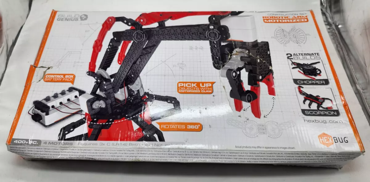 Hexbug vex hotsell motorized robotic arm