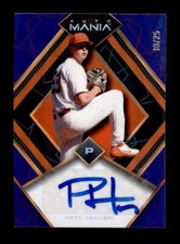 PETE HANSEN 2023 WILD CARD AUTO MANIA PURPLE ROOKIE AUTOGRAPH AUTO #10/25 BF1998