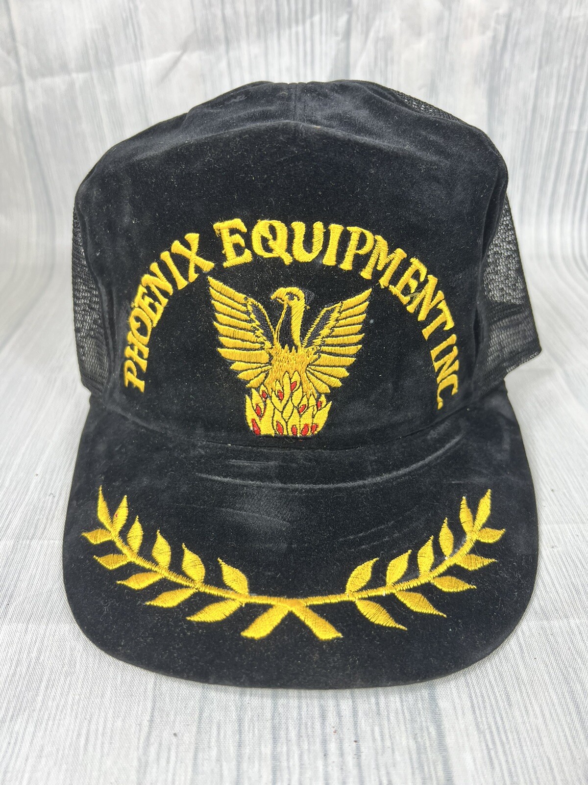 RARE Vintage Unique Phoenix Equipment Embroidery Base… - Gem