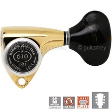 NEW Gotoh SGV510Z-FL5 MGT L3 R3 LOCKING Tuners 21:1 Gear Ratio 3x3 - GOLD