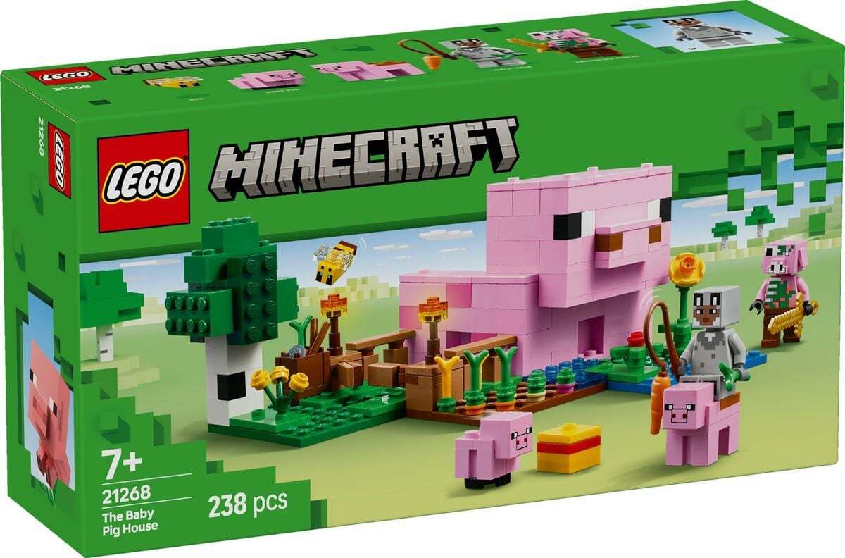 Конструктор LEGO Minecraft 21268 - Детская комната в новом доме - 