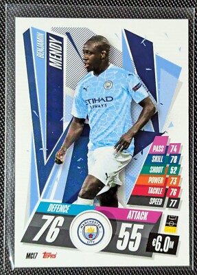 Topps Champions League 2020/2021 Nr. MCI 7 Benjamin Mendy Manchester City
