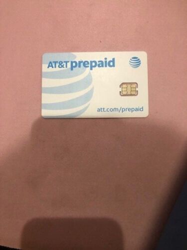 BRAND NEW ATT SIM CARD 5G NANO PREPAID/POST-PAID   - Picture 1 of 2