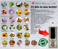 Nail Rescue Nail Care Oils cuticle care oils soft nails ingrown dry brittle NR