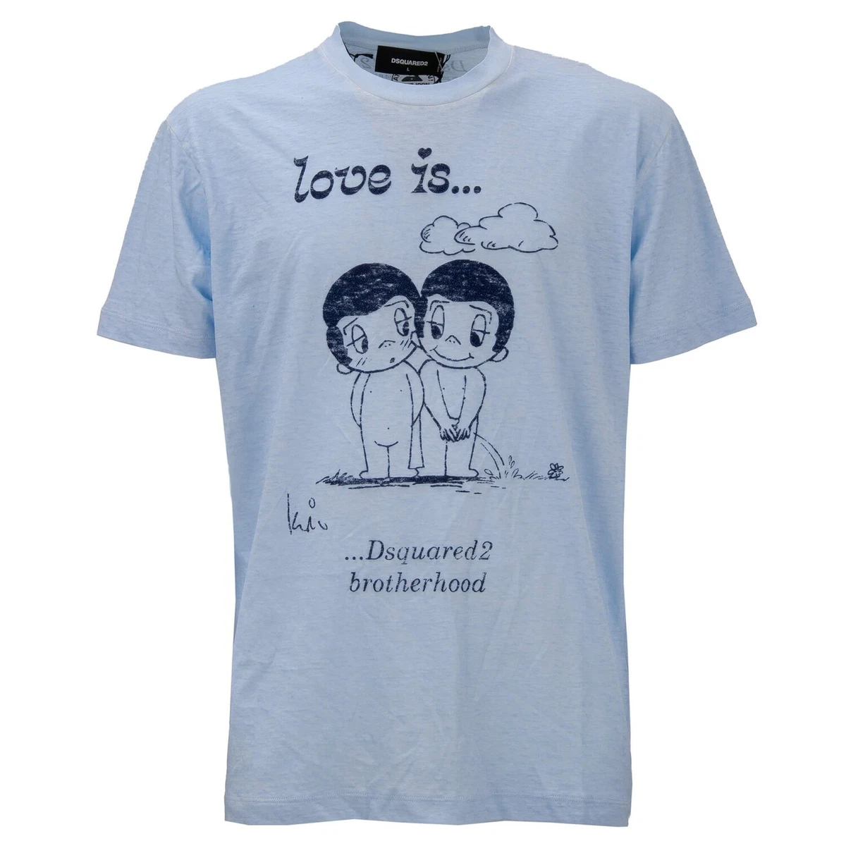 Dsquared2 Kids logo-print button-up cotton shirt - White
