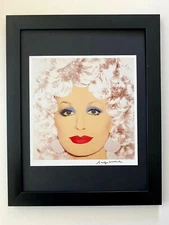 Andy Warhol | Vintage 1984 Dolly Parton Print Signed | Mounted in a 11x14 Board