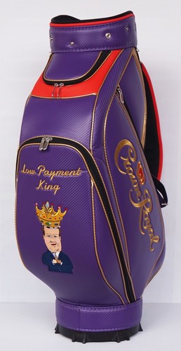 Crown Royal Custom Golf Bag - Your name, your logo, your choice of colors! - Picture 2 of 4
