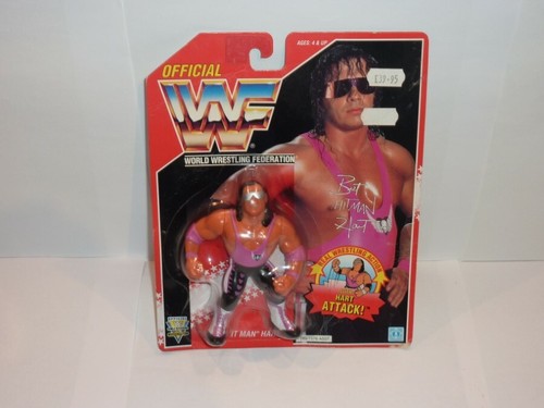 Bret Hit Man Hart WWF - Hasbro 1993 - Series 8 - M...
