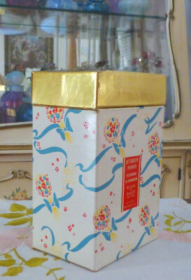 VTG 1950s Roger & Gallet FLEURS D'AMOUR 0.50 Oz Dry Perfume & 4 Oz