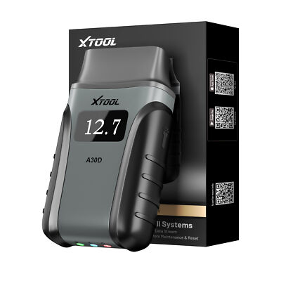 XTOOL A30D V2.0 Bluetooth OBD2 Scanner Bidirectional Diagnostic Tool 19+Resets