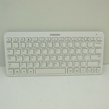 Samsung Galaxy Tab 2 Tablet Wireless Keyboard White BKB-10 A3LBKB-10 Bluetooth