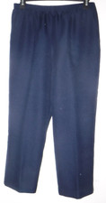 Alfred Dunner size 14 navy pull on pocket pants