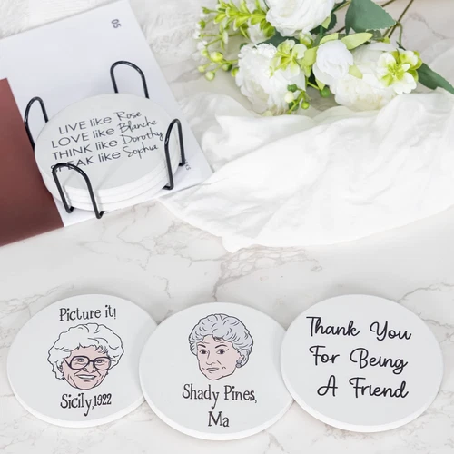 DDDDXO Golden Girls Coasters