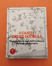 I Canti Degli Uccelli LIPU 2 MC CASSETTA BOX AVIFAUNA ITALIANA ED EUROPEA