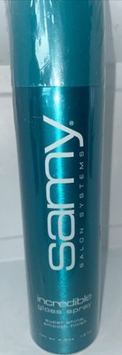 Samy Salon Systems Incredible Gloss Spray Super Shine Smooth Finish 4.5oz Sealed
