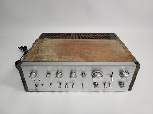 Vintage 1970s Pioneer SA-9100 Stereo Amplifier (Water Damaged, Audio Drops)