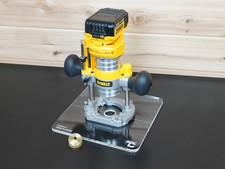 10&Prime; Square Acrylic Router Base Plate for Dewalt DNP612 Plunge Base