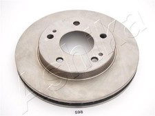 2x ASHIKA Disque de frein Arrière pour LEXUS RX (MCU15) 288mm 61-02-249