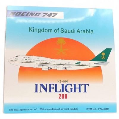 Inflight B747-400 Saudi Arabian Royal Aircraft Hz-Hm1 1/200 | eBay
