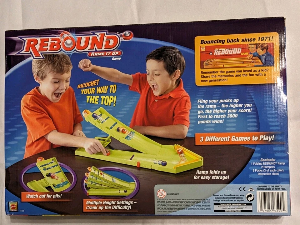 Brand NEW Rebound Ramp It Up Mattel Games 2010 Shuffleboard Bumper - Image 2 of 2