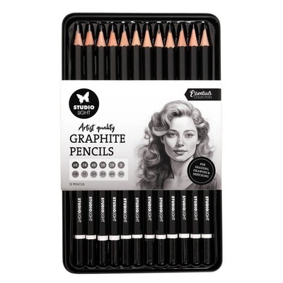 Graphitstifte - Studio Light - 12 Stück