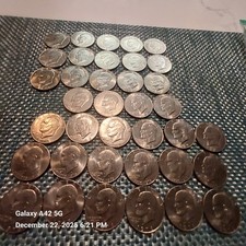 Blow Out Sale 10 Eisenhower Ike 1 Dollar Coin 1971-1978  Bicentennial