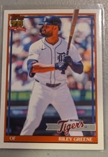 2026 Topps Series 1 - 1991 Topps Baseball Riley Greene #T91-2