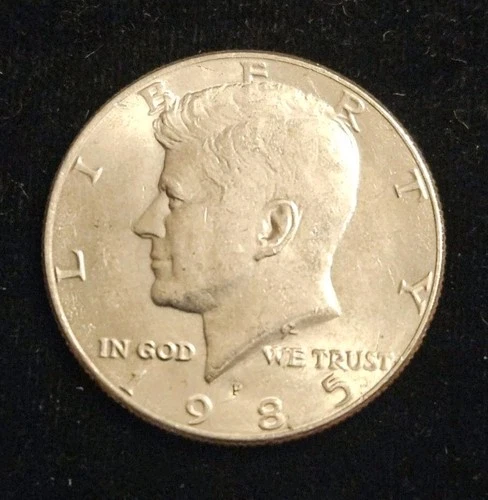 AU 1985-P 50C Kennedy Half Dollar