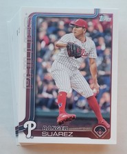 2025 Topps Baseball - Philadelphia Phillies Team Set (S1, S2, Update) - 34 Cards