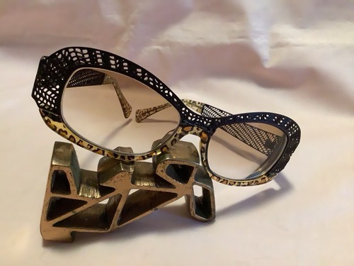 Lafont Fiesta Panther Jean Lafont Paris France Sunglass / Eyeglass & Case VTG - Picture 11 of 11