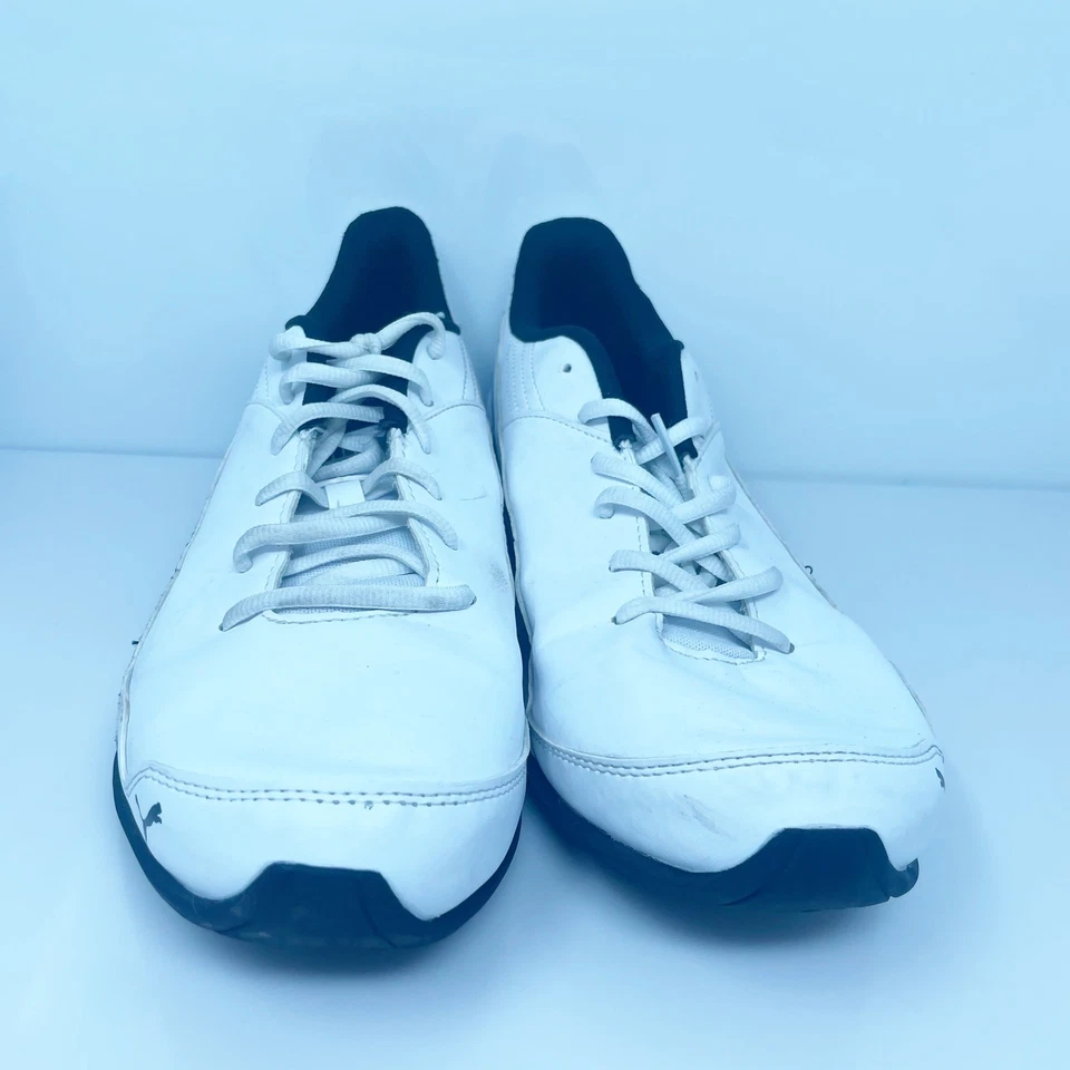 Puma Hombres Super Levitate 190974-01 Blanco Zapatos Informales Tenis Talla 10.5 Foto 3 de 4