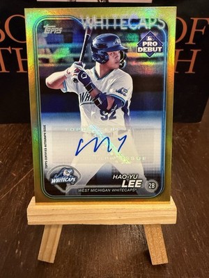 2024 Topps Pro Debut Autograph Rookie Hao-Yu Lee #PD-189 /50 Whitecaps