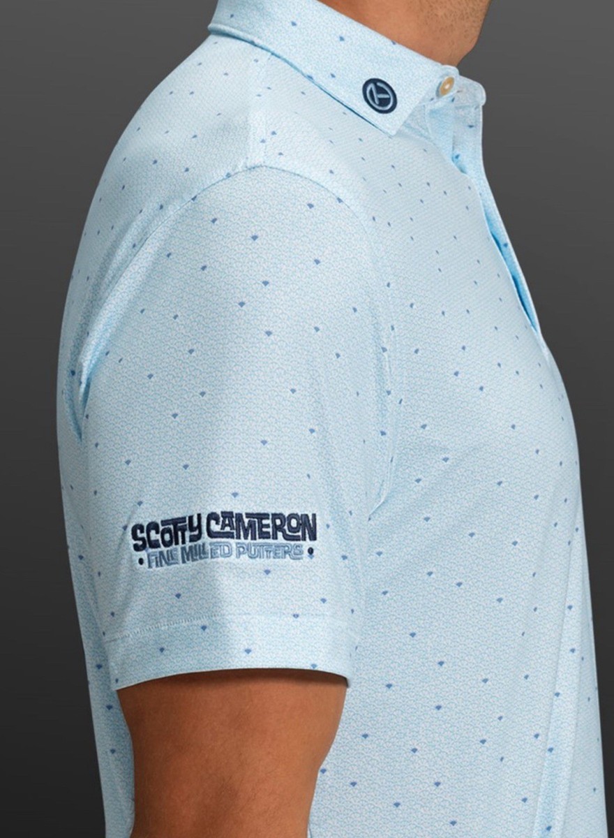 Scotty Cameron Peter Millar Agave Man Tequila Sunrise Polo Shirt