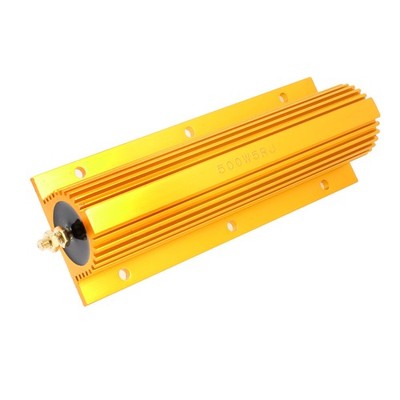 Gold Tone 5 Ohm 500W Resistance 5% Aluminum Shell Wire Wound Resistor